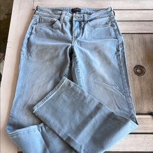 NYDJ Blue Straight Leg Jeans Classic Style